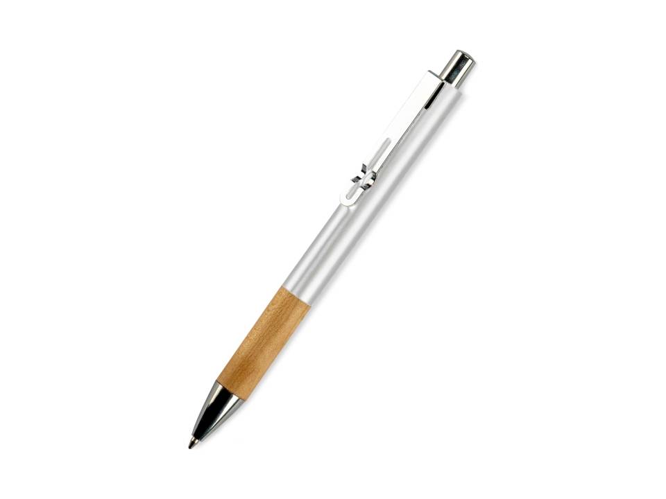 Metal Pen with Wooden Grip 3