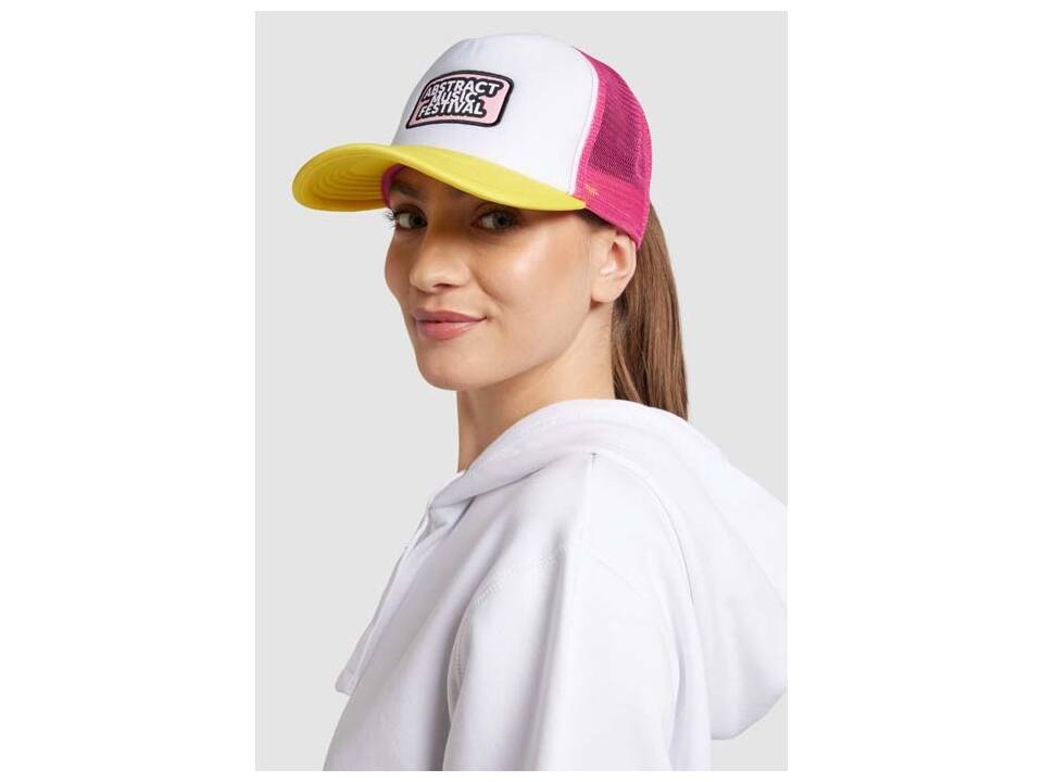 Custom-Made 5-Panel Trucker Cap with Foam and High Profile – Fully Personalized Design 1