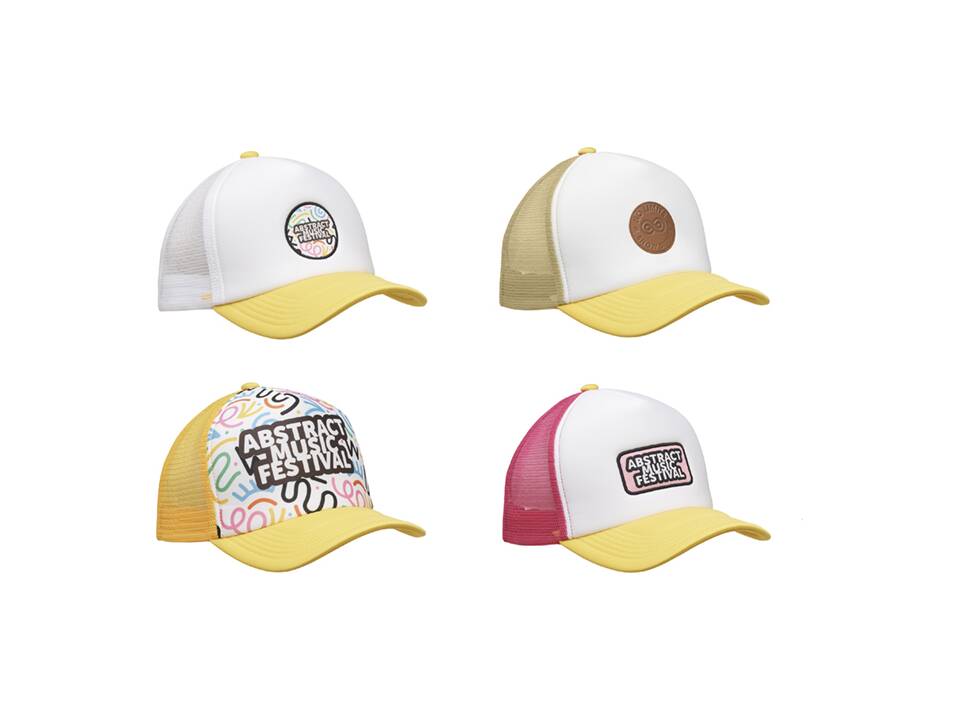 Custom-Made 5-Panel Trucker Cap with Foam and High Profile – Fully Personalized Design 8