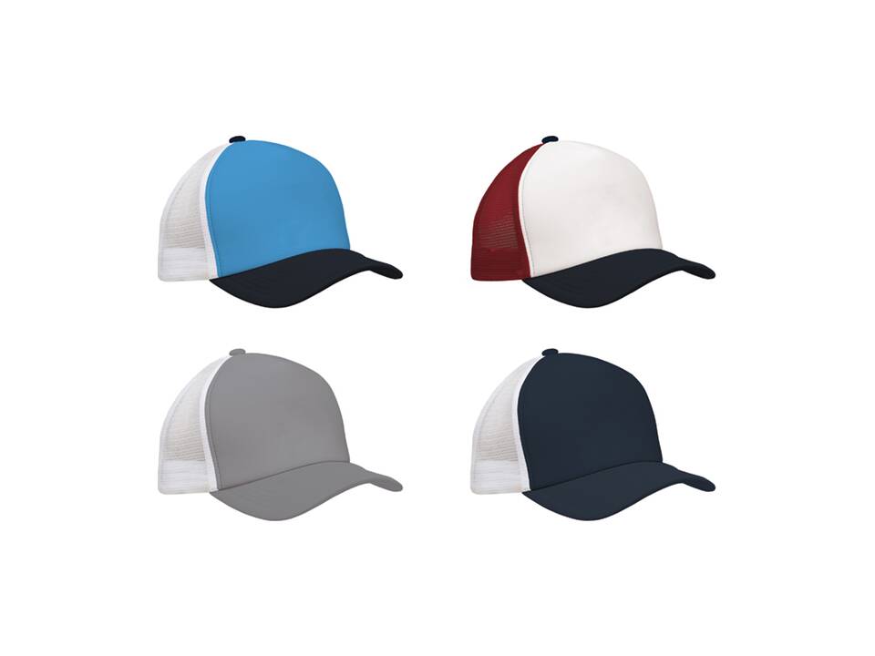 Custom-Made 5-Panel Trucker Cap with Foam and High Profile – Fully Personalized Design 10