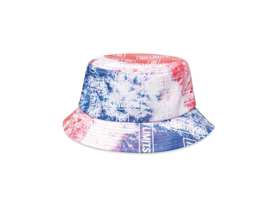 Custom-made full-color sun hat – 260 g/m² polyester, fully custom design 4