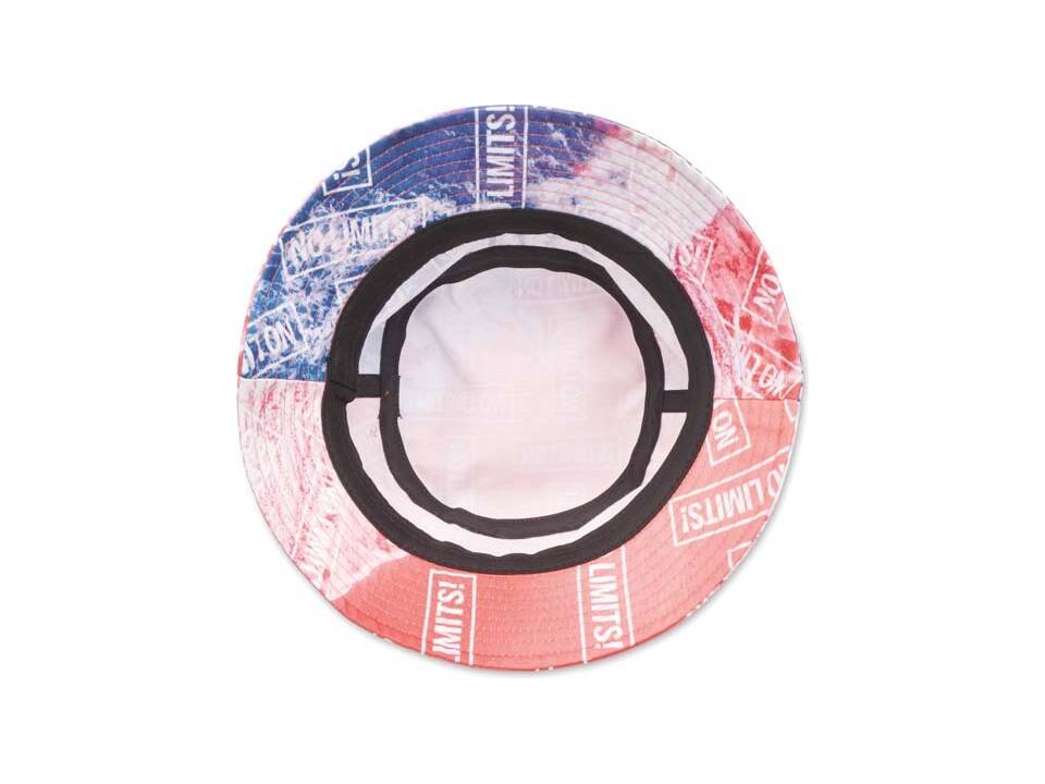 Custom-made full-color sun hat – 260 g/m² polyester, fully custom design 5