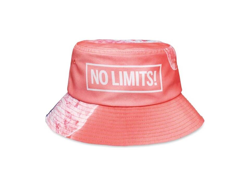 Custom-made full-color sun hat – 260 g/m² polyester, fully custom design 6