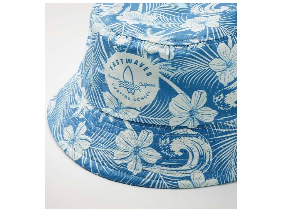 Custom-made 150 g/m² sun hat with full-color print – fully personalized design 4