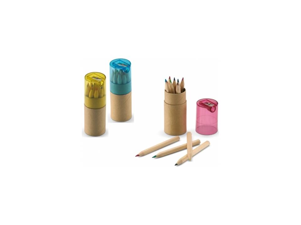 Colouring pencils in tube 3