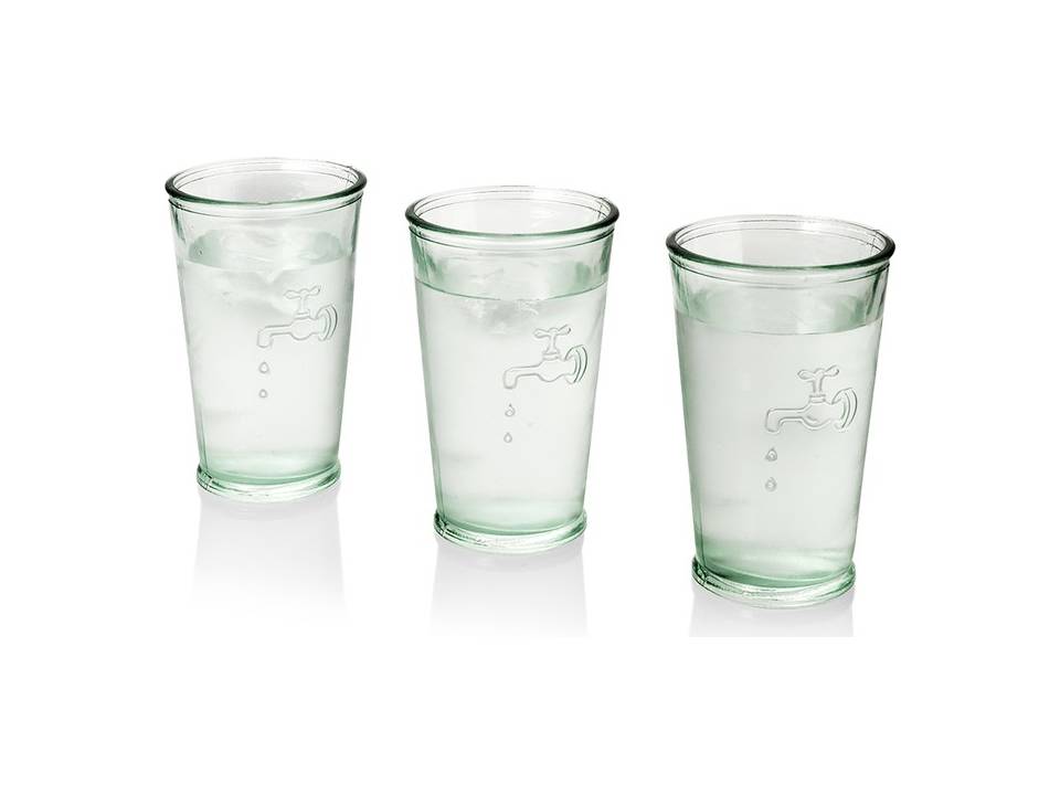 3 Water glasses 1