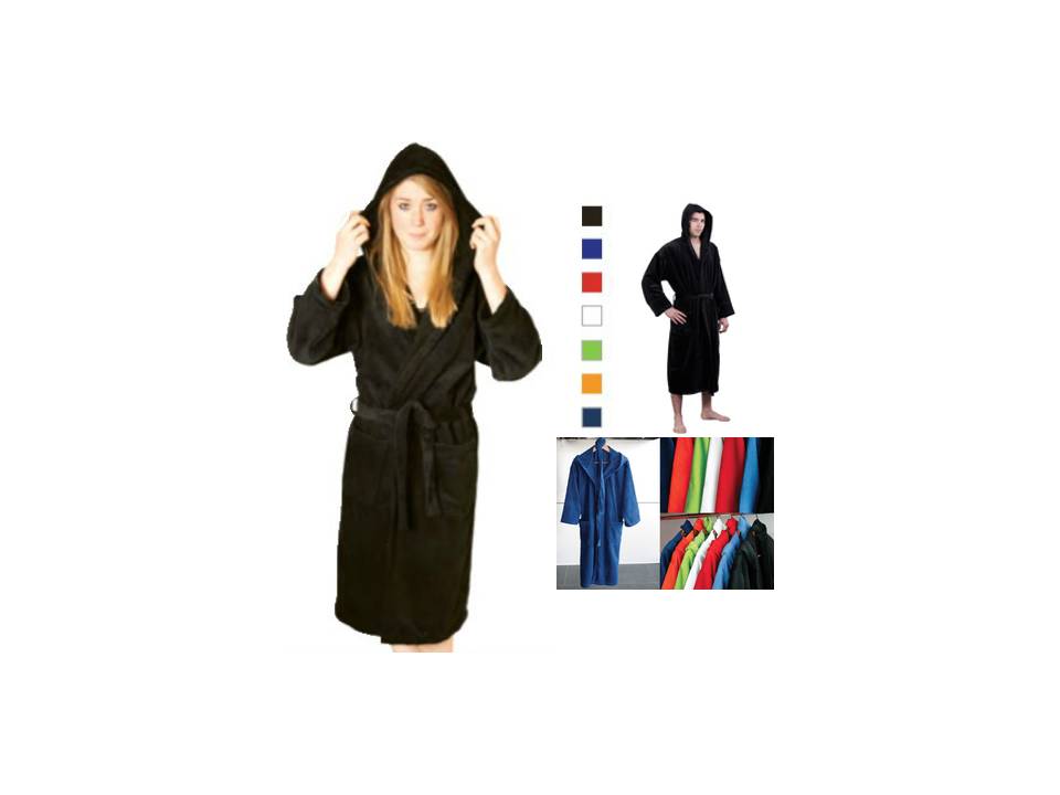 Hooded bathrobe Sophie Duval 1