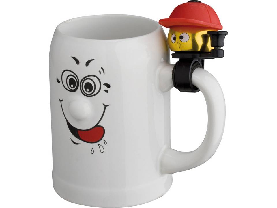 Beer mug with a bell 2