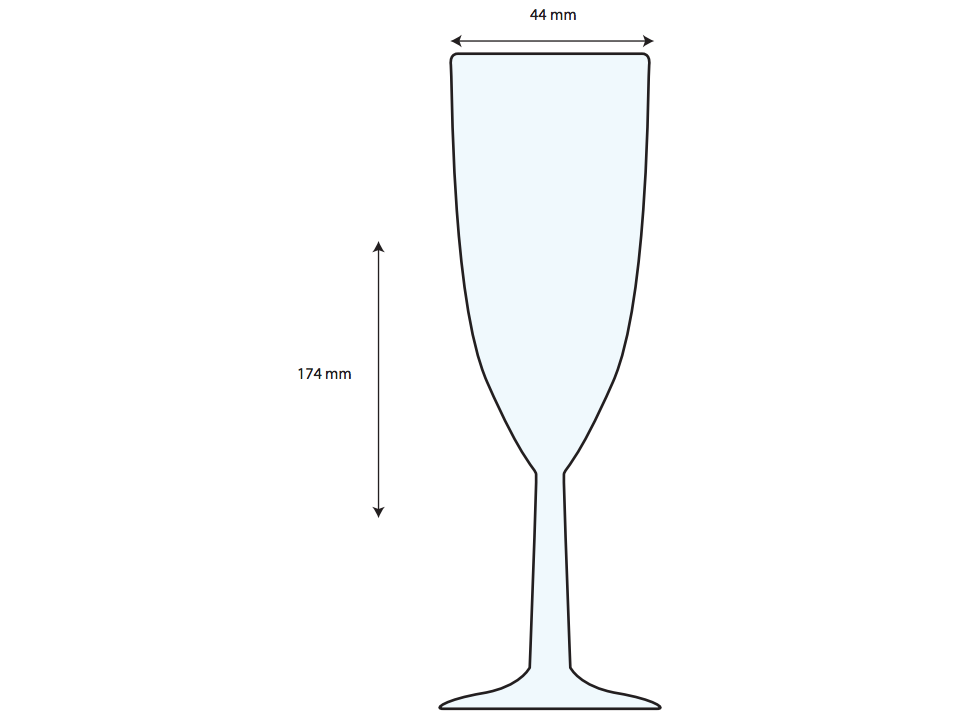 Brasserie Champagne Flute 1