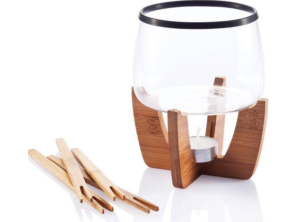 Cocoa chocolate fondue set 2