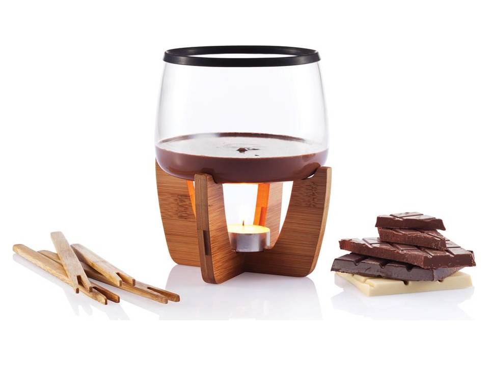 Cocoa chocolate fondue set 1