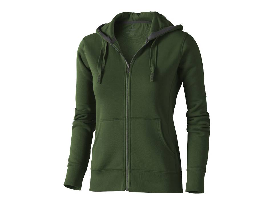 Arora hooded full zip sweater 217
