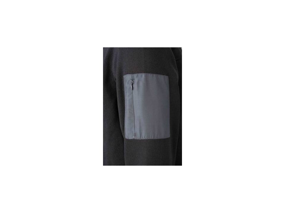 Knitted Fleece Jacket 1