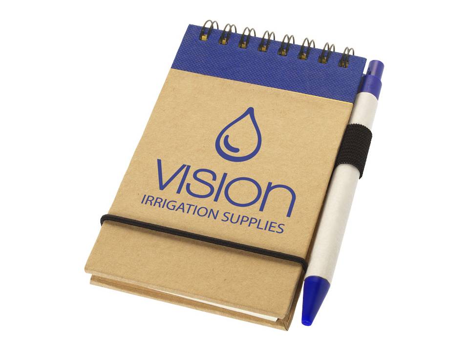 Recycled Jotter With Pen 12