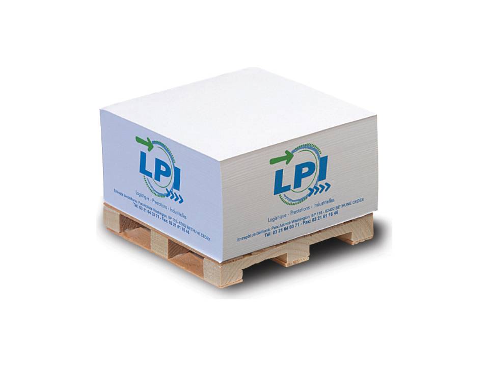 Cube pad with pallet  1