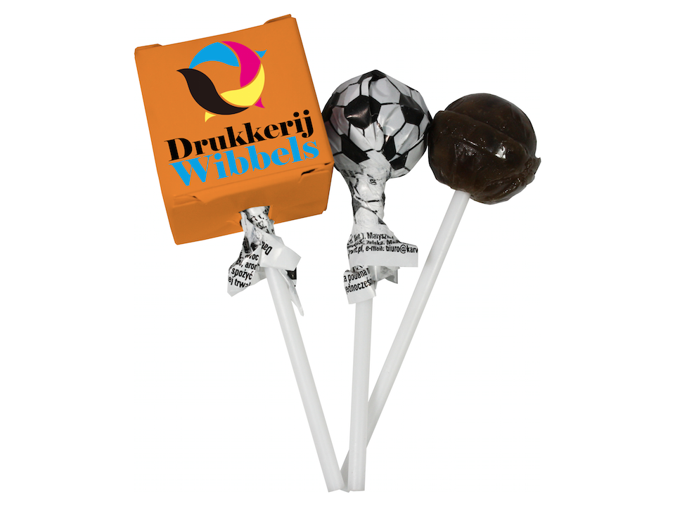 Lollipop in square box printed allover 2