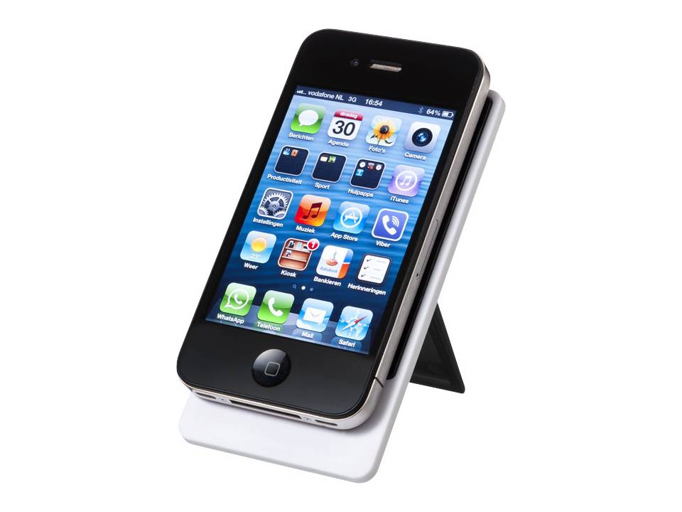 Flip smartphone holder 12