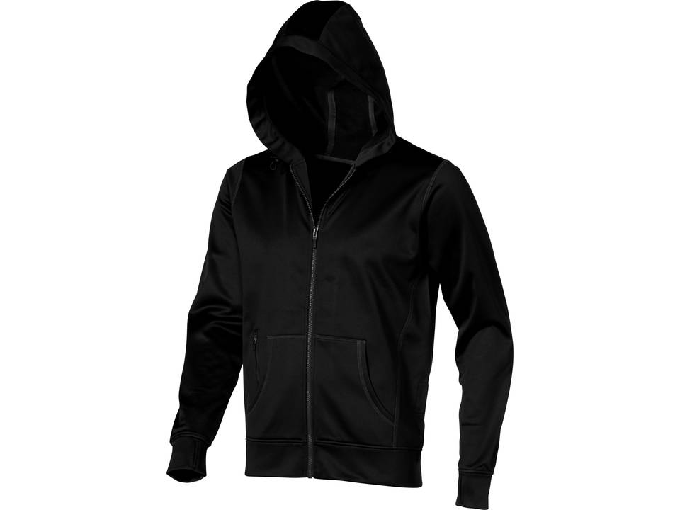 Moresby hooded full zip Sweater. 4
