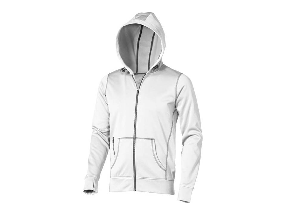 Moresby hooded full zip Sweater. 1