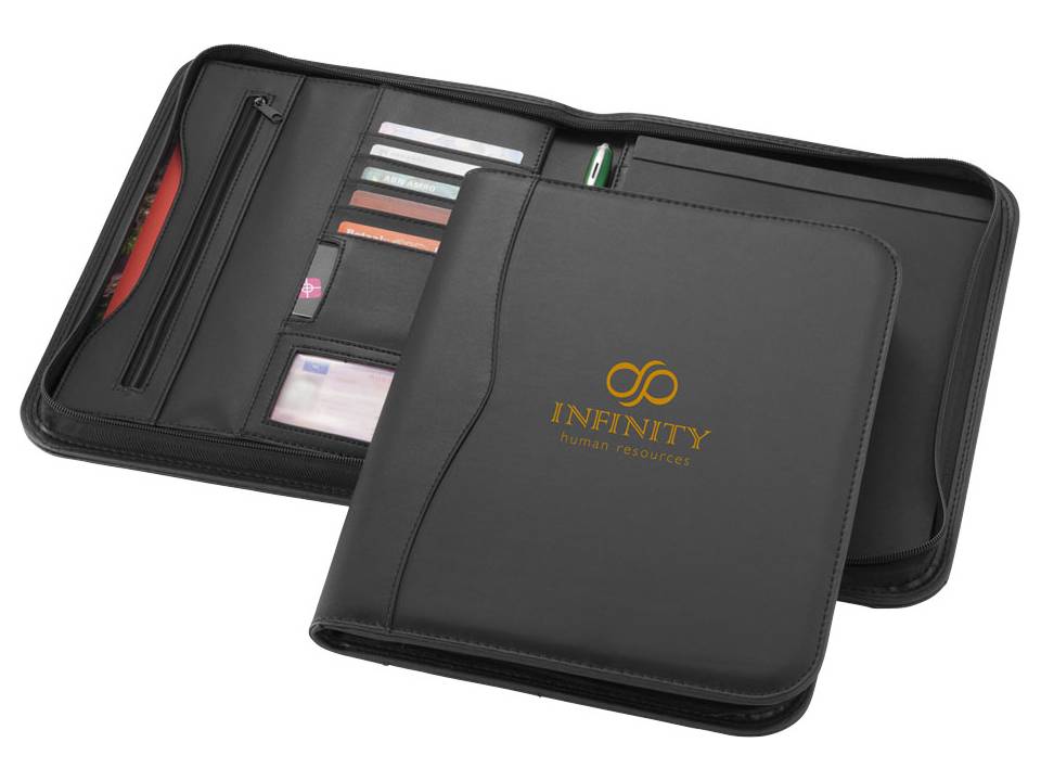 New Ebony A4 Zipper Portfolio 5