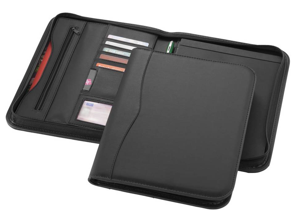 New Ebony A4 Zipper Portfolio 1