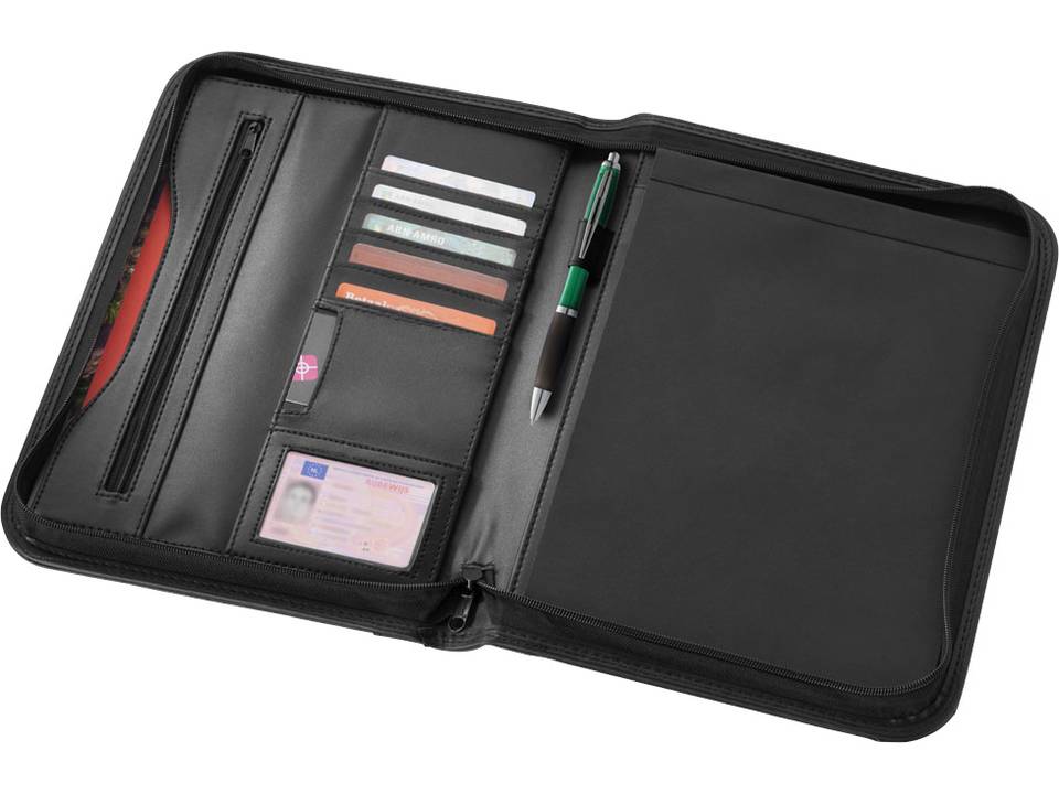 New Ebony A4 Zipper Portfolio 3