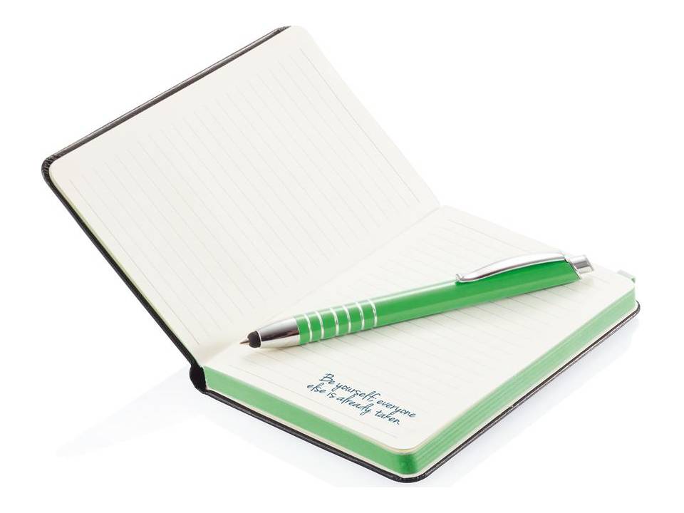 A6 notebook with touch pen 11