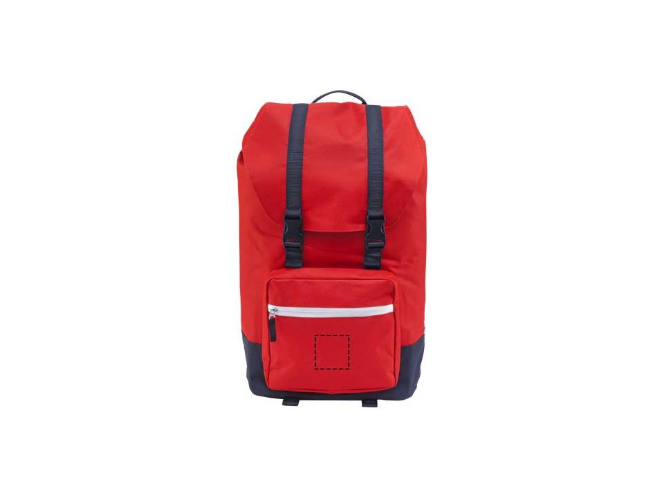 Oakland laptop flap backpack 3
