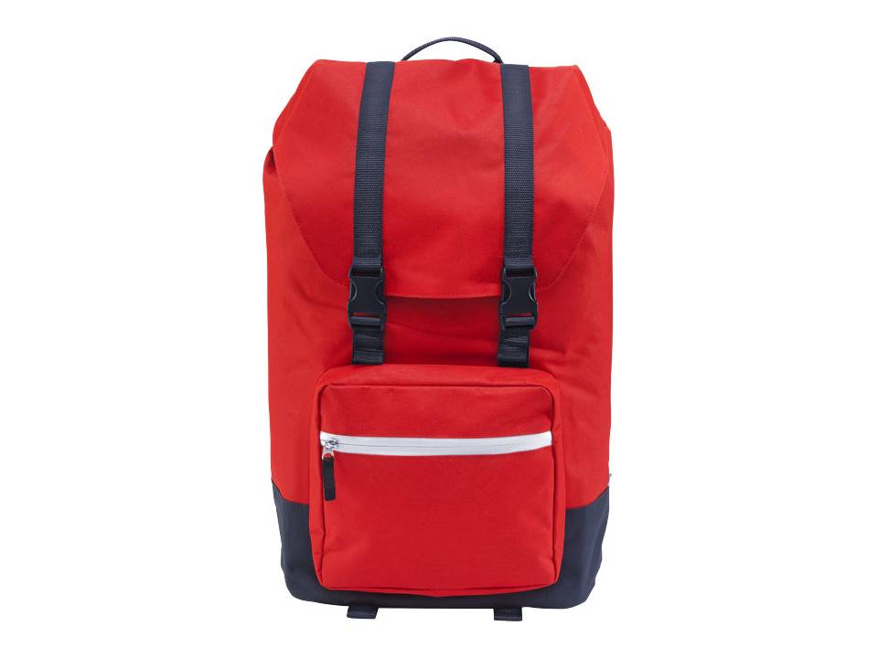 Oakland laptop flap backpack 4