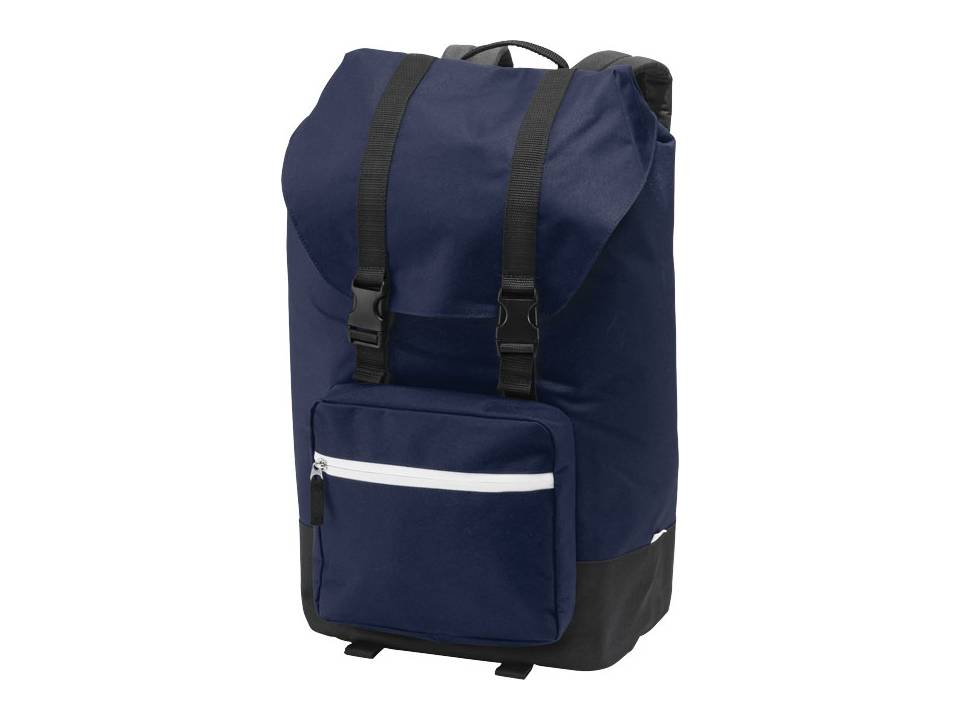 Oakland laptop flap backpack 2