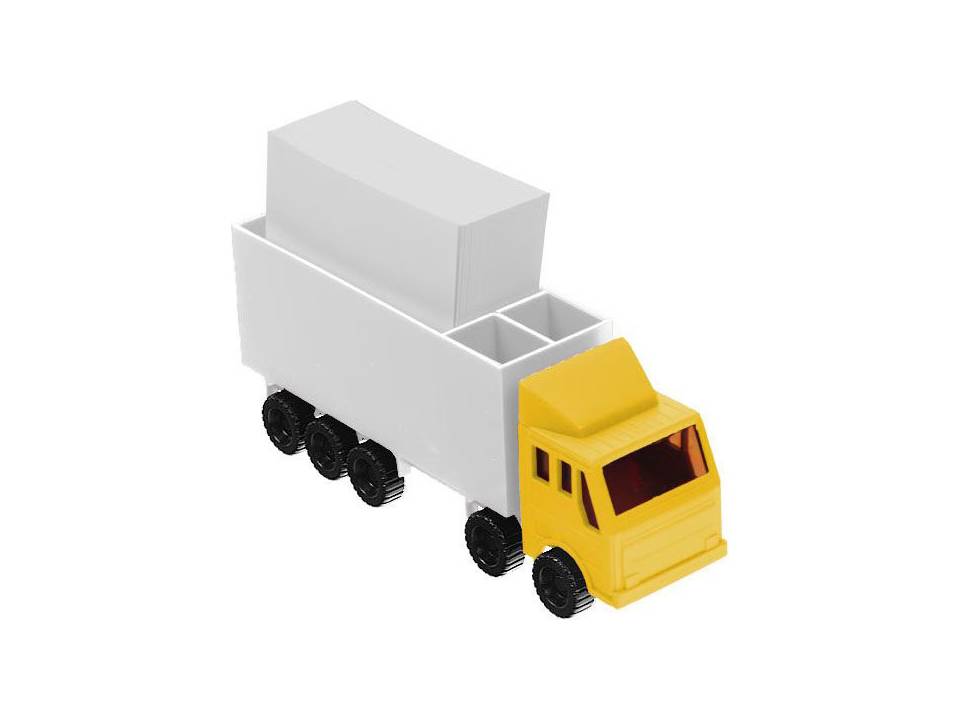 Truck-shaped notepad box 7