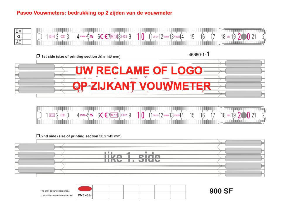 Folding rules Stabila 2