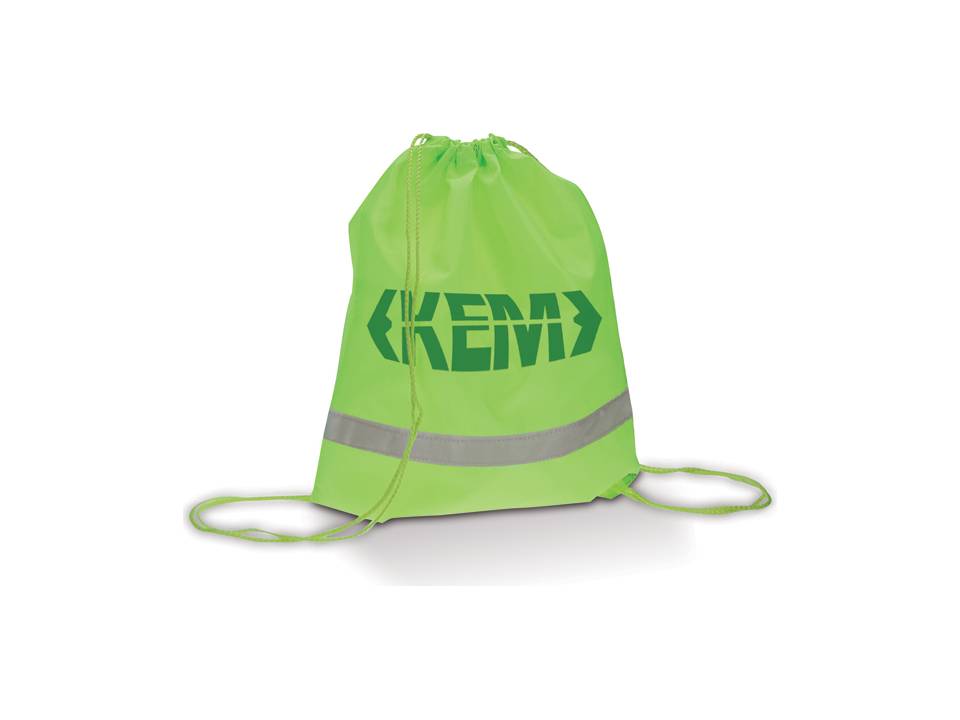 Rucksack with reflective stripe 2