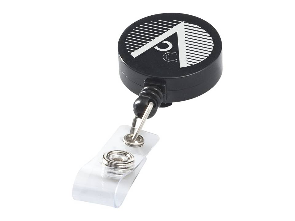 Roller clip employee badge 8