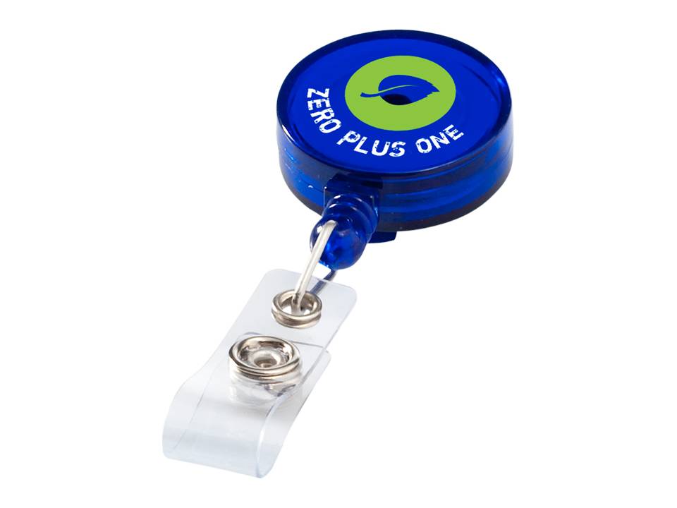 Roller clip employee badge 3