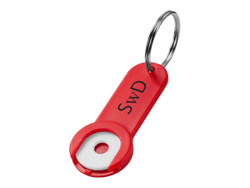 Shoppy coin holder key chain 7
