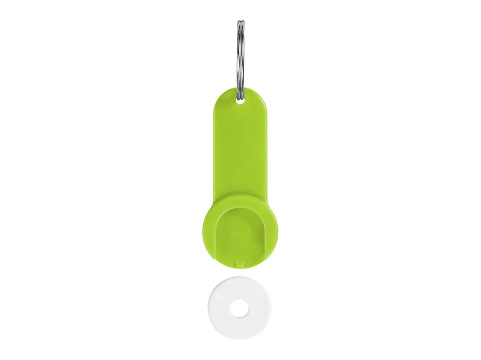 Shoppy coin holder key chain 4