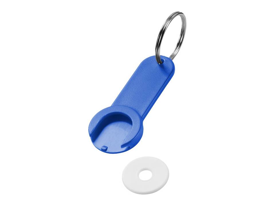 Shoppy coin holder key chain 10