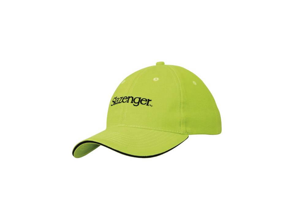 Slazenger 6 Panel Sandwich Cap 1