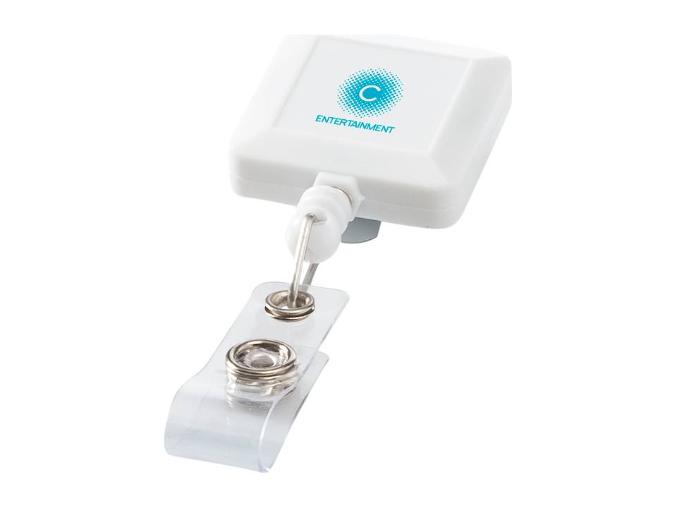 Square roller clip with keyring 4