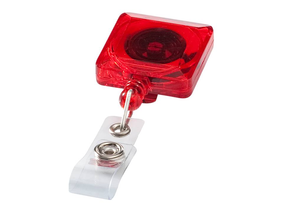 Square roller clip with keyring 6