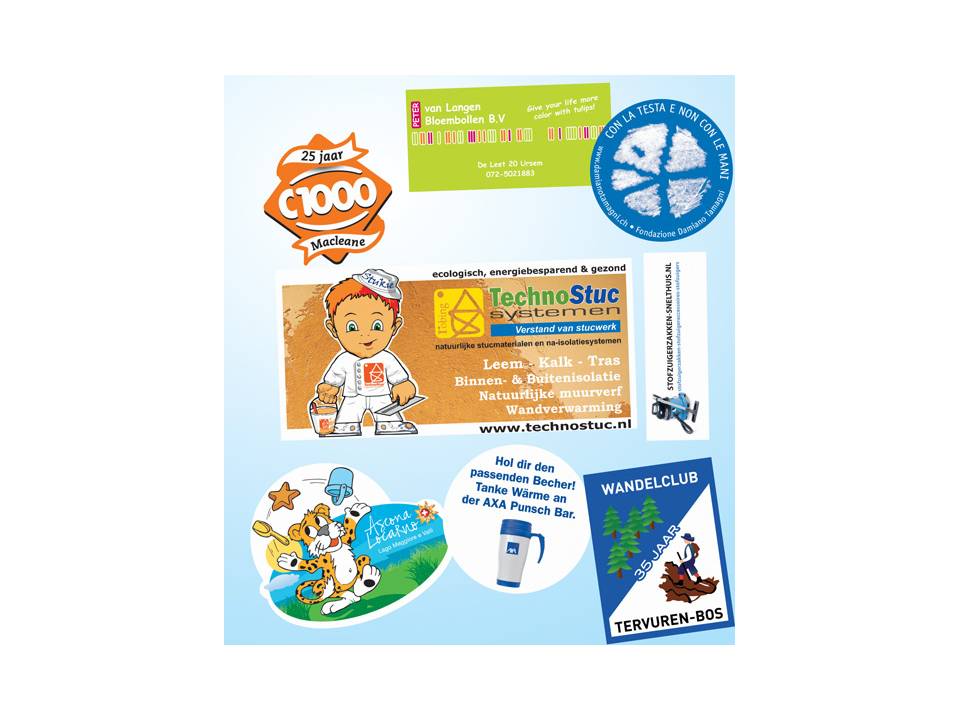 Stickers Full Colour 1