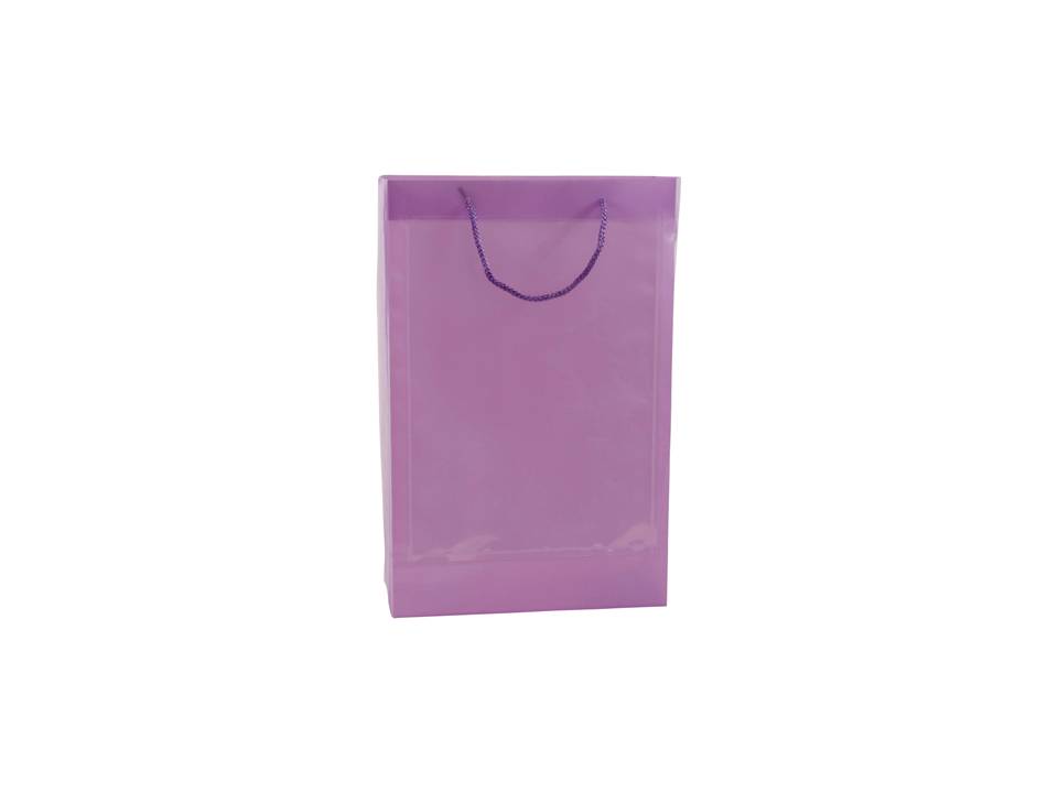Clear bag with two windows A4 4