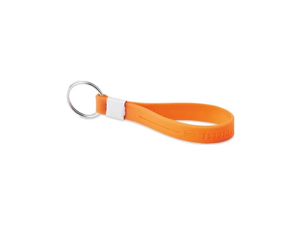 Custom-Made Silicone Keychain with Optional Token – Fully Custom Design 7