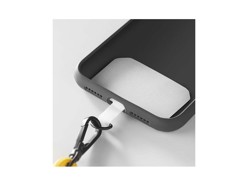 Custom-Made Trendy Crossbody Phone Holder in Polyester with Duotone Cord – Fully Custom Design 8