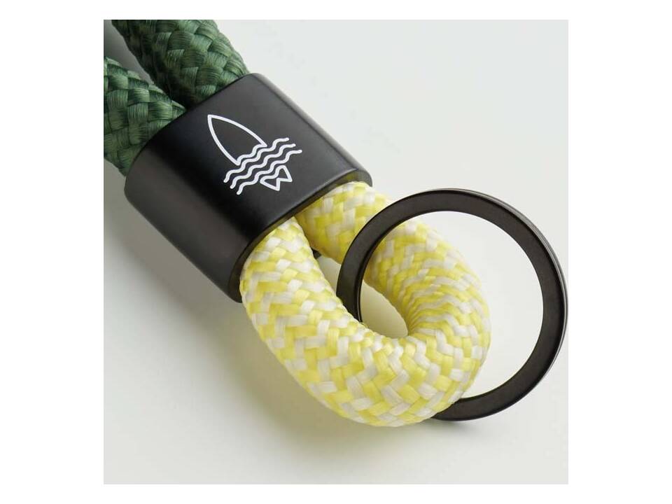 Custom-Made Modern Keychain with Cord – Fully Custom Design 4