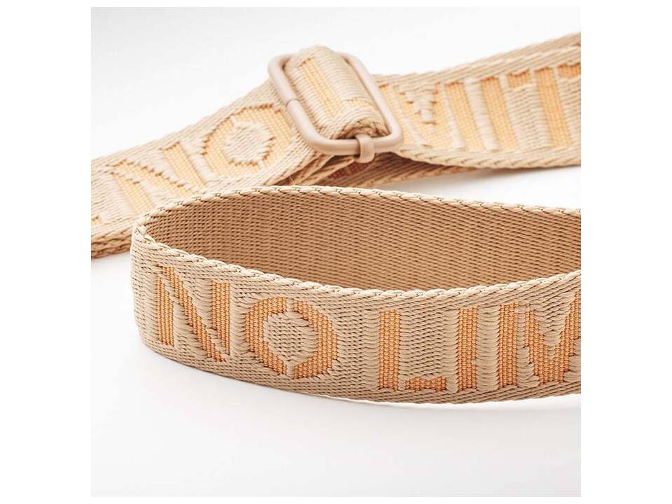 Custom-Made Woven Adjustable Crossbody Phone Holder with Embossed PU Leather Patch – Fully Custom Design 8