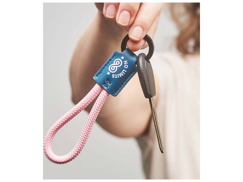 Custom-Made Keychain with Durable Cord – Fully Custom Design 5