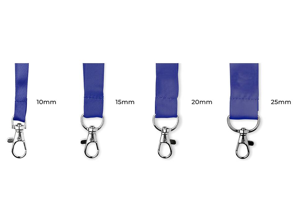 Custom-Made Satin Lanyard with One-Sided Sublimation Logo – Fully Custom Design 5