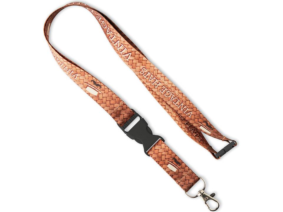 Custom-Made Sustainable RPET Lanyard for Sublimation – Fully Custom Design 4